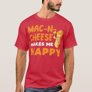 Camiseta Felicidad por el queso Divertido comiendo comida d