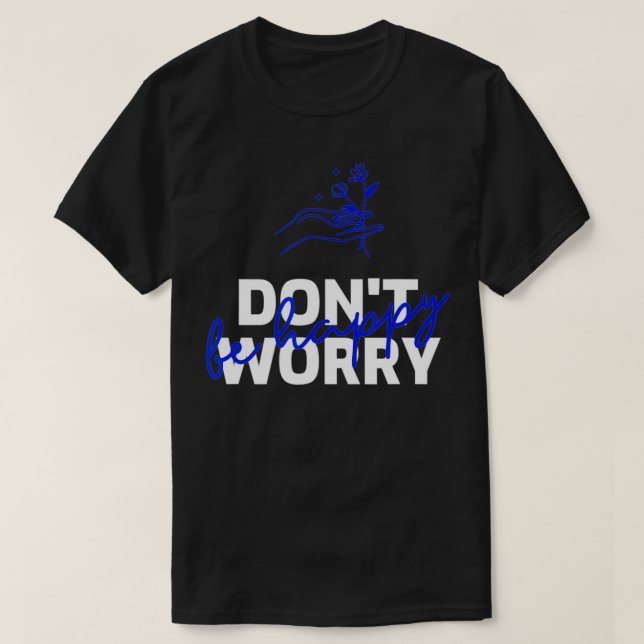 Camiseta Felicidad, regalo Inspirador (Diseño del anverso)