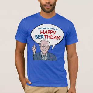 Camiseta Felicitación de cumpleaños de Bernie Sanders - Fel