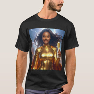 Camiseta Felicitaciones a superhéroes de cumpleaños y anive
