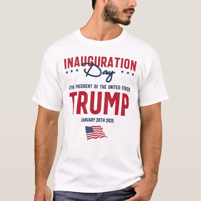 Camiseta Felicitaciones al 47° presidente Trump (Anverso)