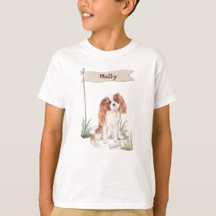 Camiseta Felicitaciones al Rey Caballero Charles Spaniel