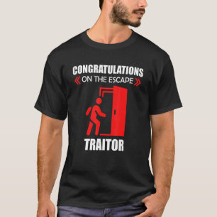 Camiseta Felicitaciones Por El Cambio De Trabajo Del Traido