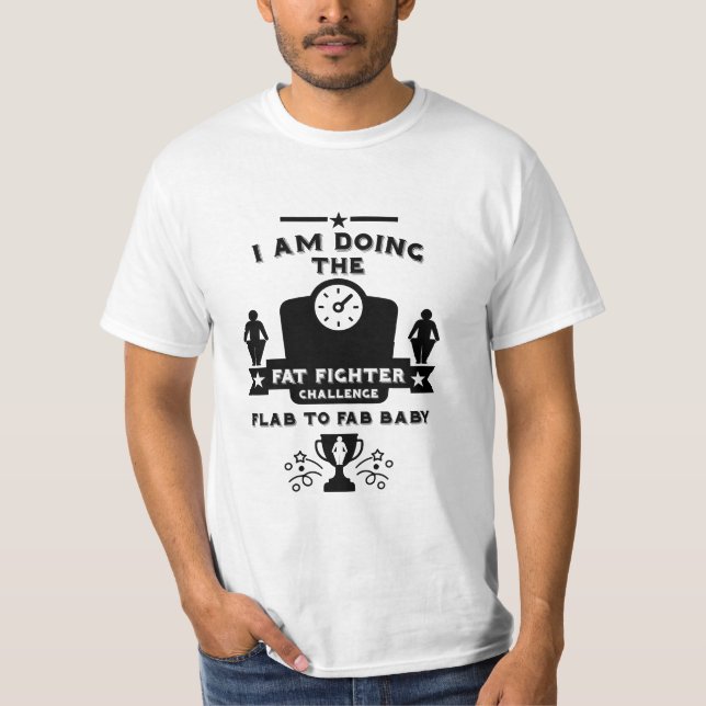 Camiseta Felicitaciones por pérdida de peso (Anverso)