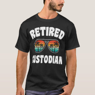 Camiseta Felicitaciones por retiro divertido de custodio re