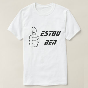 Camiseta Felicitaciones y palabra gallega para mí está bi