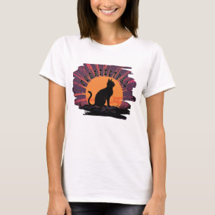 Camiseta "Feline Fabulous" Sunglasses Tee