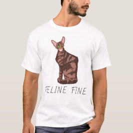 Camiseta Feline Fine