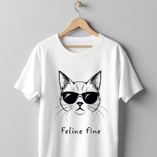 Camiseta Feline Fine