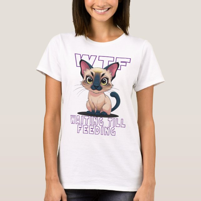 Camiseta "Feline Frenzy" (Anverso)