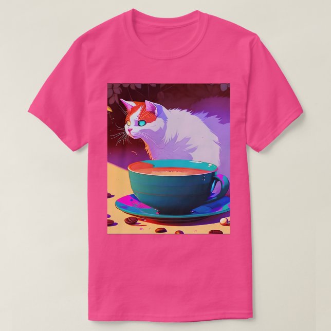 Camiseta FelineFueled Art 21 (Diseño del anverso)