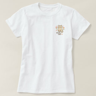 Camiseta Felino en Flor