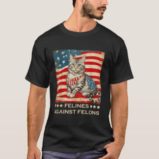 Camiseta Felinos Contra Los Felinos Volvieron A Recibir Fel