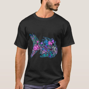 CAMISETA FELIX DEAD CAT - PORKY'S POOR FISH - BLANCO