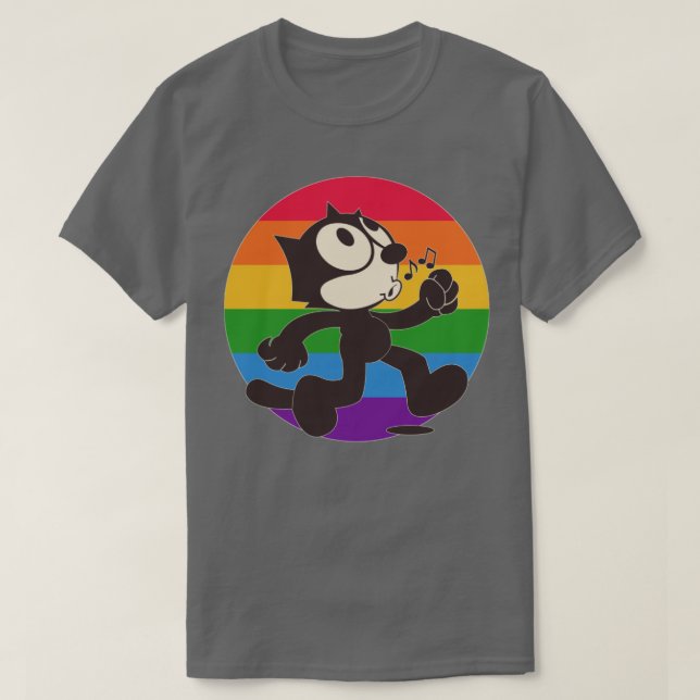 Camiseta Felix el ORGULLO del gato (Diseño del anverso)