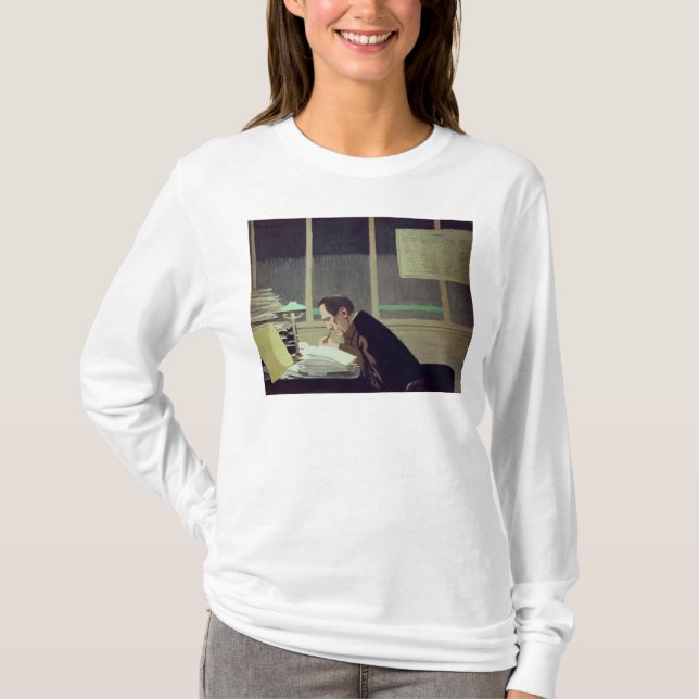 Camiseta Felix Feneon en la "revista Blanche del La", 1896 (Anverso)