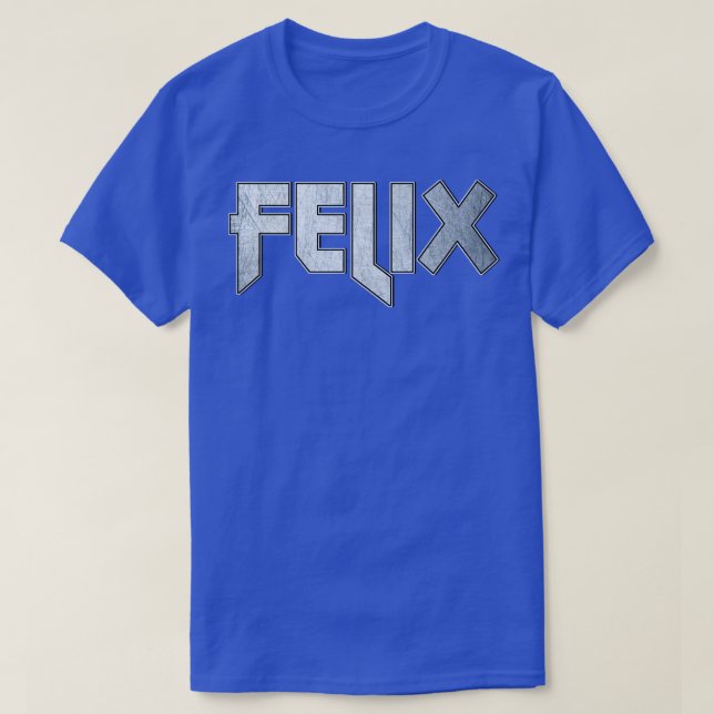Camiseta Félix metalizado (Diseño del anverso)
