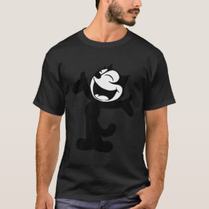 Camiseta Felix Personalizado Laughing Cat Cute