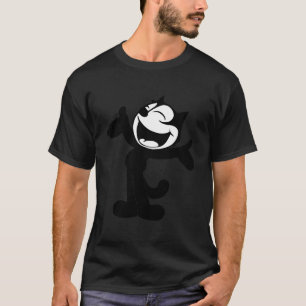Camiseta Felix Personalizado Laughing Cat Cute