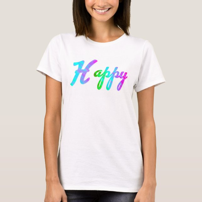 Camiseta Feliz (Anverso)
