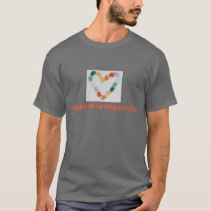 Camiseta feliz
