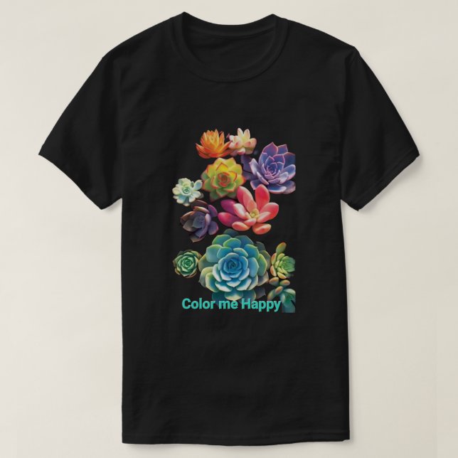 Camiseta Feliz (Diseño del anverso)
