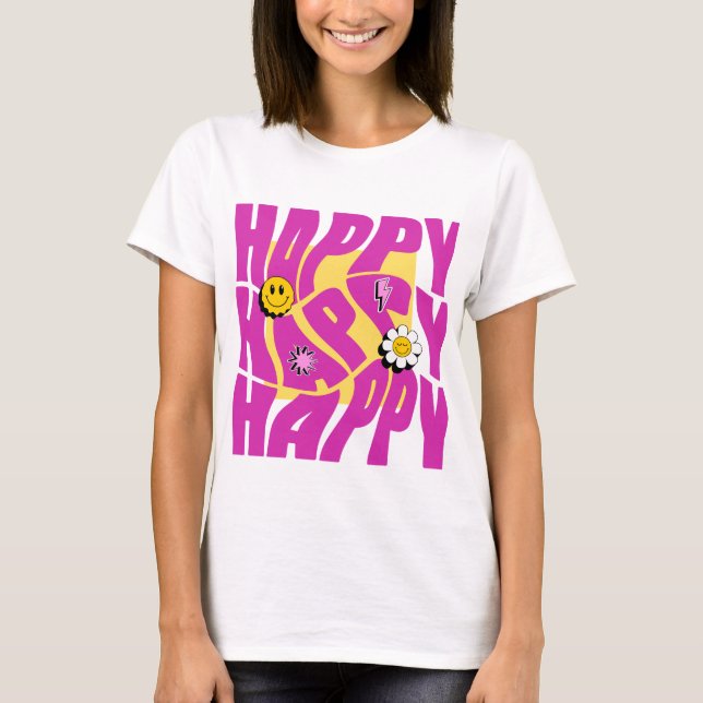 Camiseta Feliz (Anverso)