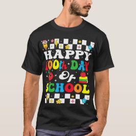 Camiseta Feliz 100º Día de Escuela