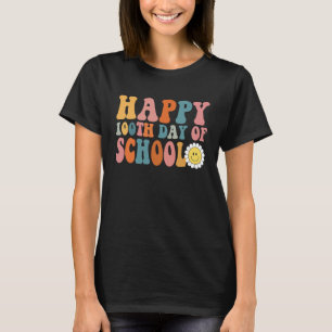 Camiseta Feliz 100º Día de la Escuela de Kinder Maestro Stu