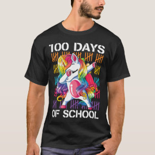 Camiseta Feliz 100º Día De Maestros De Escuela 100 Días Uni
