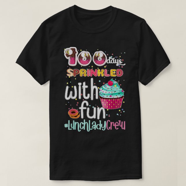 Camiseta Feliz 100º Día En La Escuela 100 Días Más Brillant (Diseño del anverso)