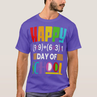 Camiseta feliz 100 º día de clases 2023 2