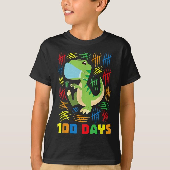 Camiseta Feliz 100.º Día de la Escuela (Anverso)