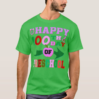 Camiseta Feliz 100° de preescolar