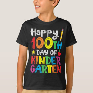 Camiseta Feliz 100° día de clases