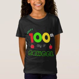 Camiseta Feliz 100° día de clases