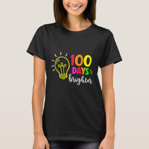 Camiseta Feliz 100° Día de la Escuela 100 días a Chicas más