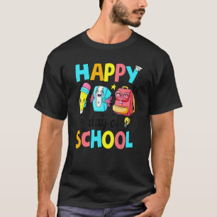 Camiseta Feliz 100° Día De La Escuela Lápiz Bag Niños B