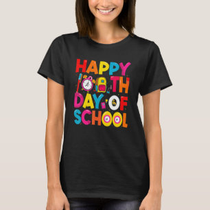 Camiseta Feliz 100° Día de la Escuela para Estudiantes Doce