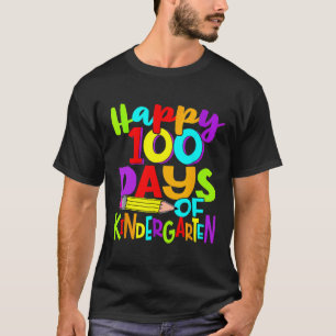 Camiseta Feliz 100° Día De La Infancia 100 Días De Escuela