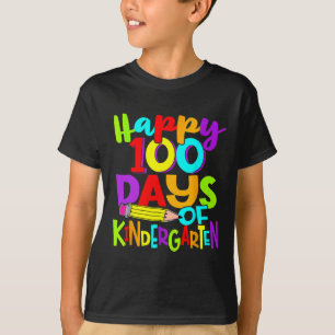 Camiseta Feliz 100° Día De La Infancia 100 Días De Escuela