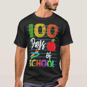 Camiseta Feliz 100° Día de la Maestra de Escuela de Jardine
