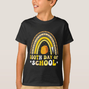 Camiseta Feliz 100° Día de los Estudiantes Niños Maestros 1