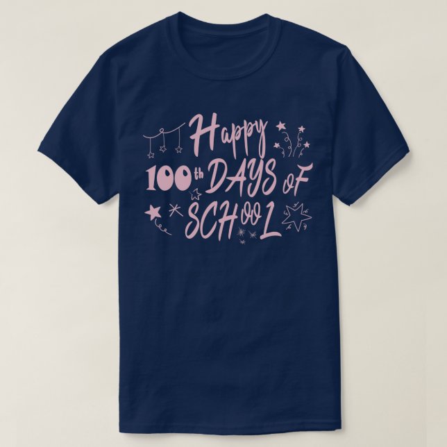 Camiseta Feliz 100° Día de los maestros 100 días 2022 (Diseño del anverso)