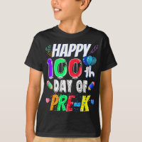 Feliz 100° día de regalo escolar 100 días de pre-K