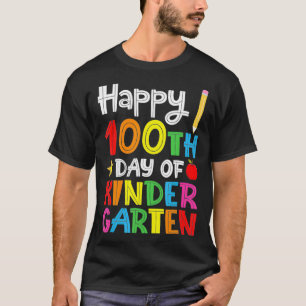 Camiseta Feliz 100° Día de Regalo Infantil para el profesor