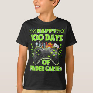 Camiseta Feliz 100° Día del Estudiante de Jardines de Infan