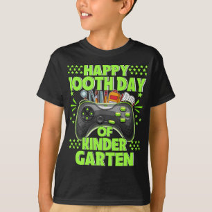 Camiseta Feliz 100° Día del Estudiante de Jardines de Infan