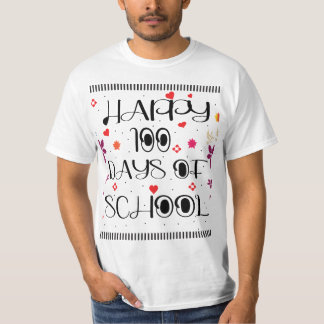 CAMISETA FELIZ 100 DÍAS DE COLEGIO