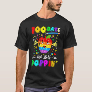 Camiseta Feliz 100 días de colegio y aún así Poppin 100th D